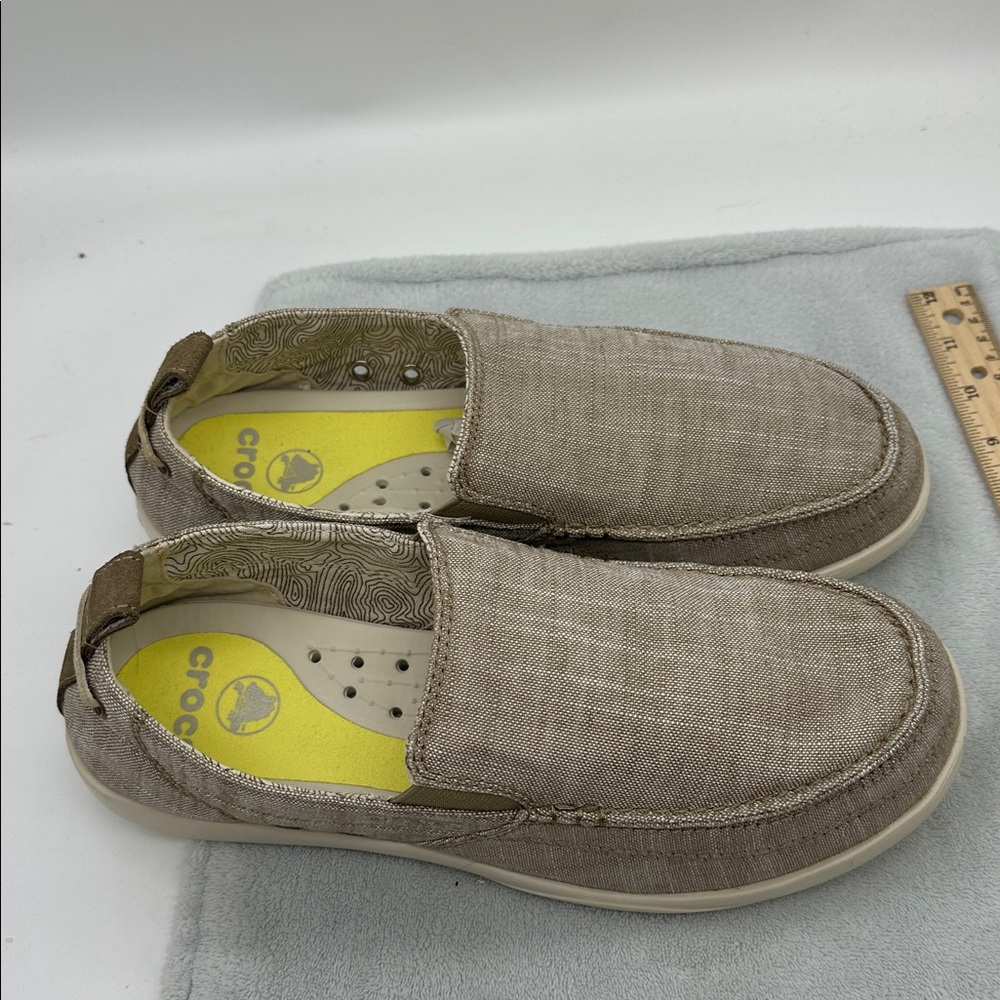 Croc’s Men’s Santa Cruz/Walu Slip-On Loafers Size m9 - Picture 2 of 7